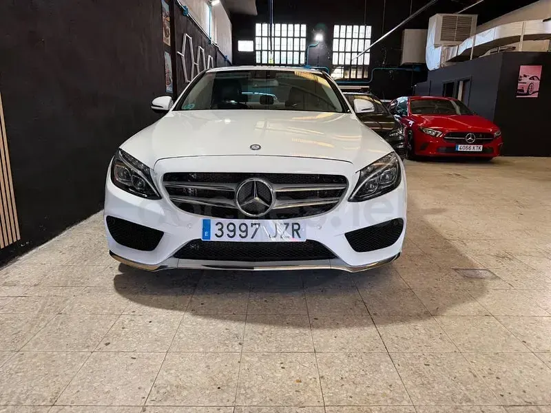 Usado Mercedes C220 170 CV (125 kW) 2017 Blanco Berlina