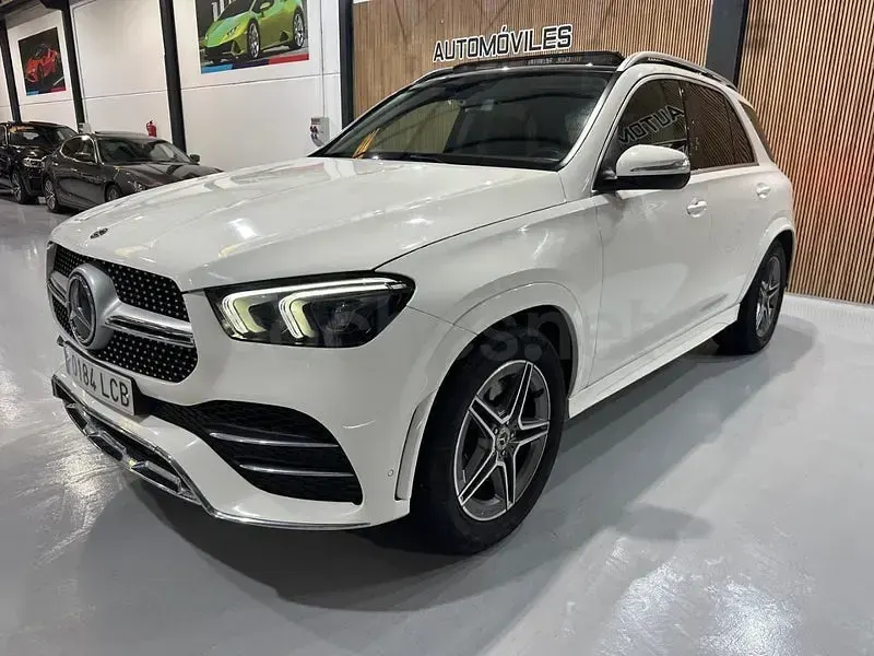 Usado Mercedes GLE300 245 CV (180 kW) 2020 Blanco SUV