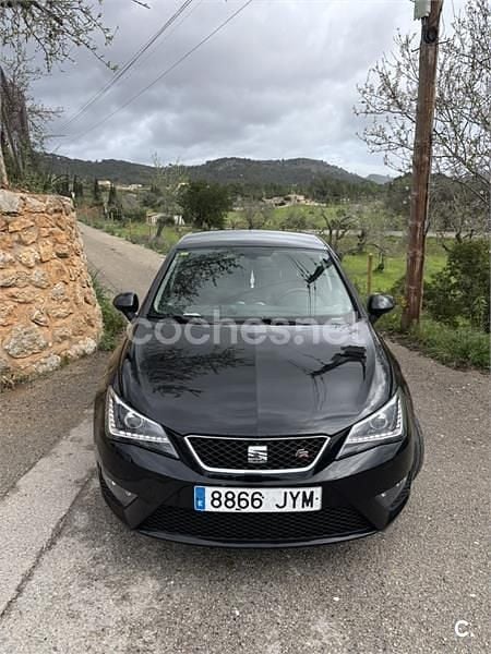 Usado Seat Ibiza CONNECT 110 CV (80 kW) 2017 Negro Berlina