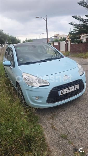 Azul Usado 2010 Citroën C3 Exclusive Berlina | 5200 € - Imagen 1/4