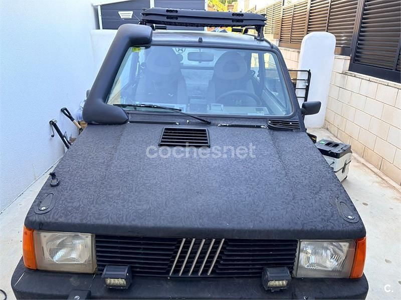 Usado Fiat Panda 4x4 50 CV (36 kW) 1990 Negro Utilitario