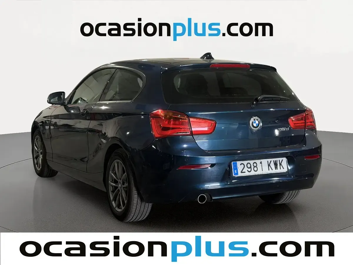 Usado BMW 116 Efficient Dynamics 116 CV (85 kW) 2015 Azul Utilitario
