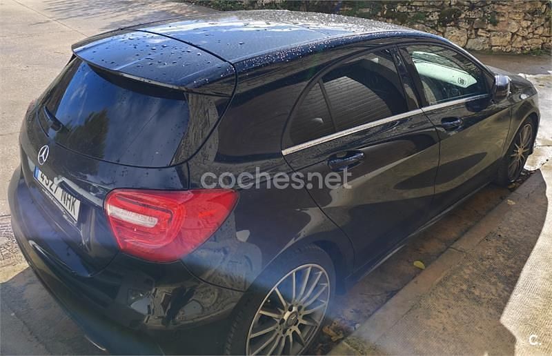 Usado Mercedes A250 AMG line 211 CV (155 kW) 2013 Negro Berlina