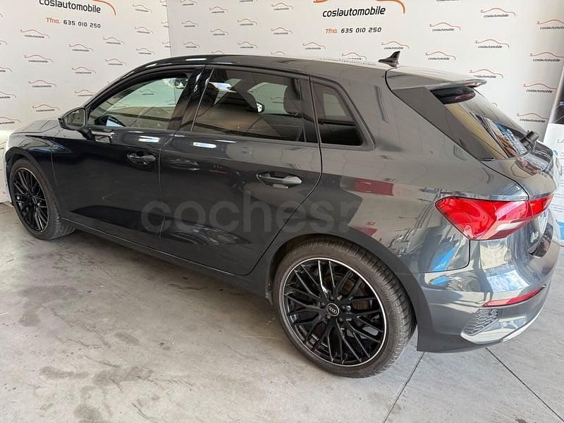 Usado Audi A3 150 CV (110 kW) 2021 Gris / plata Berlina