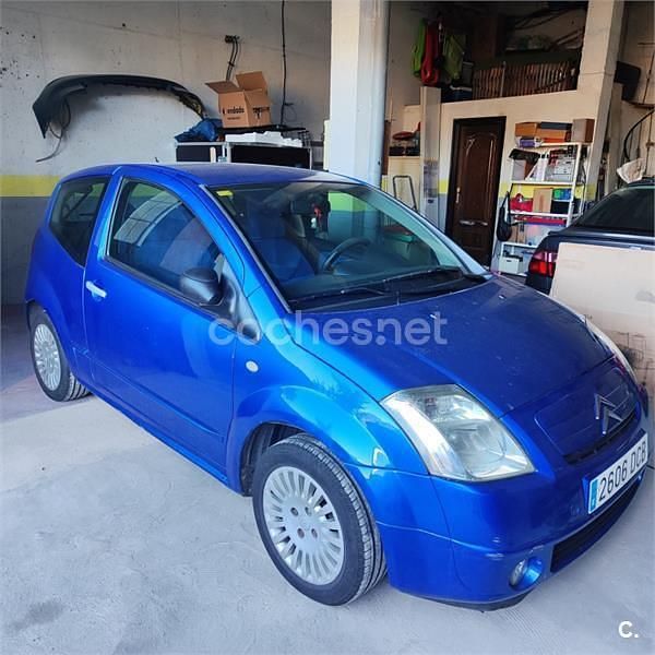 Usado Citroën C2 70 CV (51 kW) 2004 Azul Utilitario