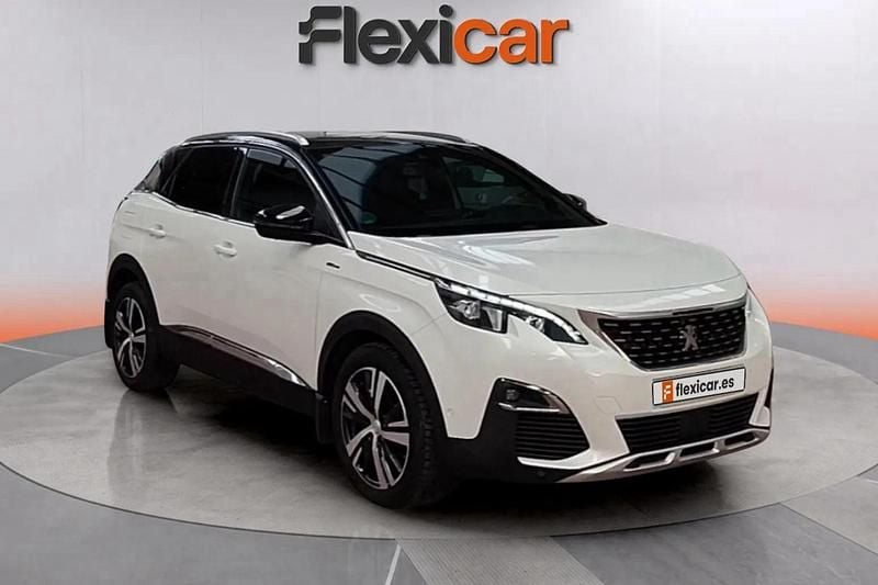 Blanco Usado 2018 Peugeot 3008 GT-line | 12.990 € (Precio justo) - Imagen 1/4