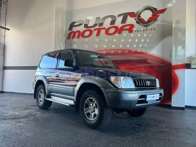 Usado Toyota Land Cruiser 125 CV (91 kW) 1998 Azul SUV