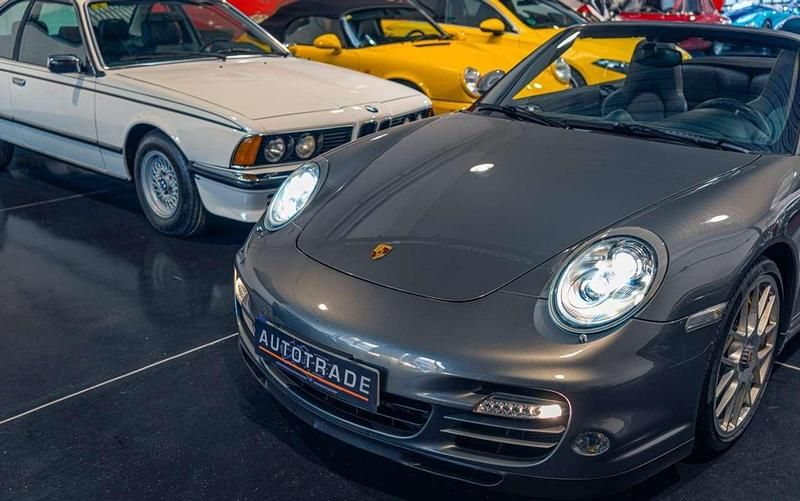 Usado Porsche 997 Turbo 500 CV (367 kW) 2009 Gris Descapotable