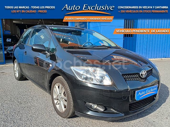 Negro Usado 2008 Toyota Auris Sol Berlina | 6990 € (Precio justo) - Imagen 1/4