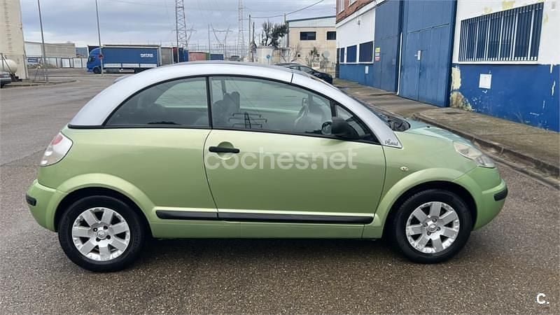 Brugt Citroën C3 Pluriel 70 HK (51 kW) 2005 Grøn Cabriolet