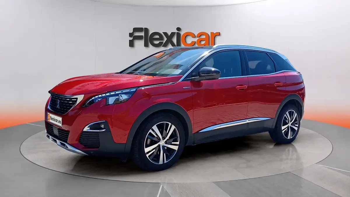 Usado Peugeot 3008 GT-line 131 CV (96 kW) 2017 Rojo SUV
