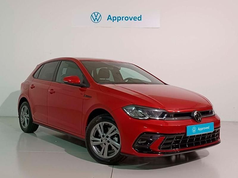 Rojo Usado 2023 VW Polo R-line | 24.900 € (Un poco caro) - Imagen 1/4