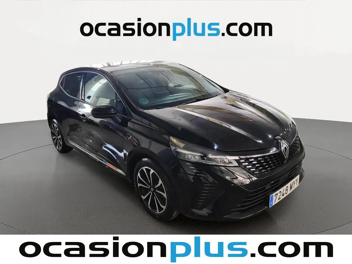 Usado Renault Clio V Techno 91 CV (66 kW) 2025 Negro Utilitario