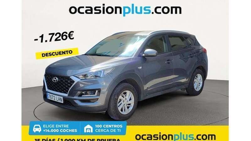Gris Usado 2020 Hyundai Tucson SUV | 17.264 € (Buen precio) - Imagen 1/4