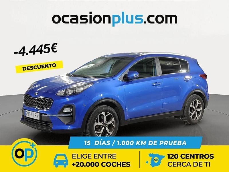 Usado Kia Sportage 136 CV (100 kW) 2021 Azul SUV