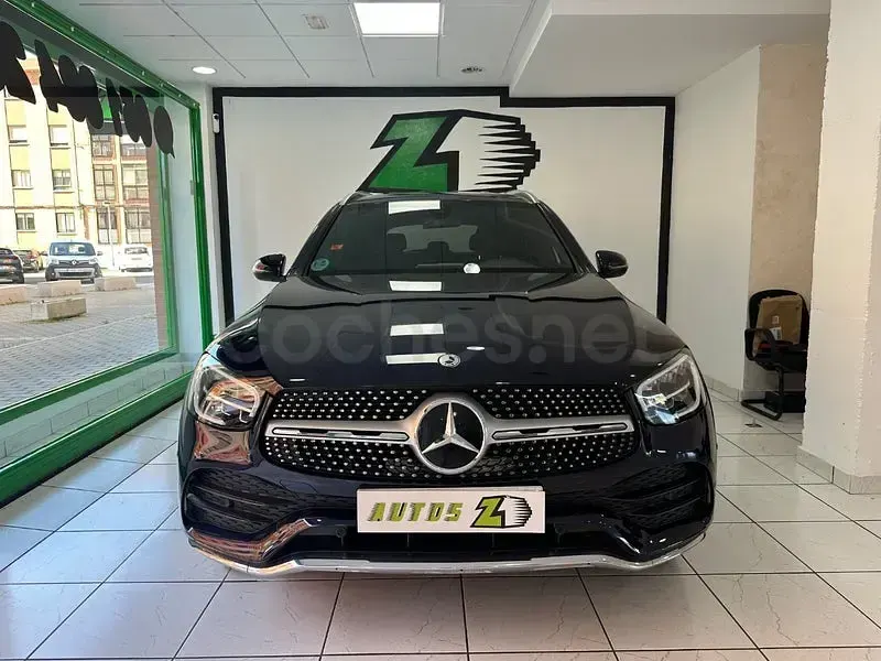 Usado Mercedes GLC220 194 CV (142 kW) 2021 Azul SUV