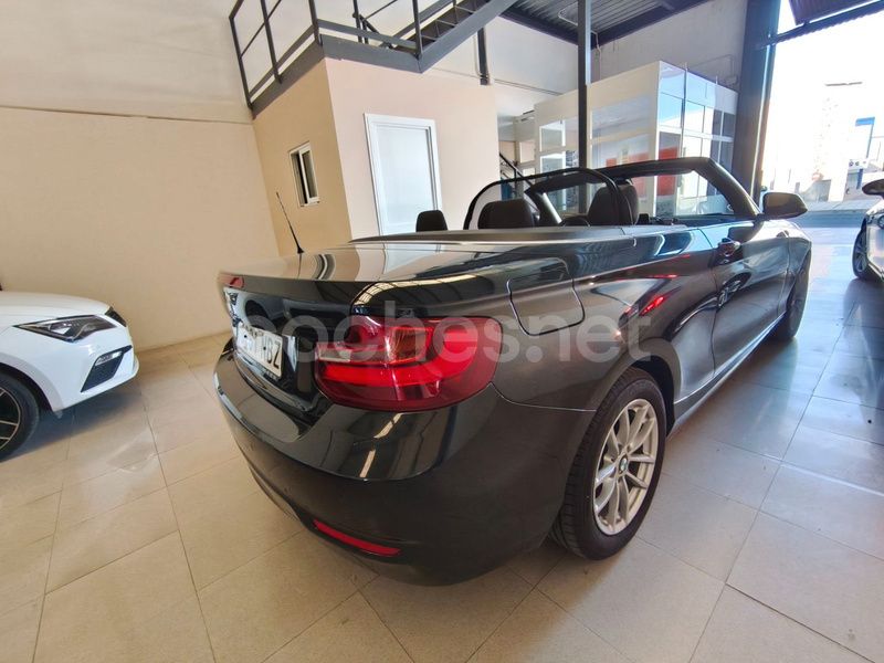 Usado BMW 218 136 CV (100 kW) 2016 Negro Descapotable