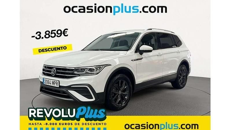 Blanco Usado 2024 VW Tiguan Allspace Life SUV | 37.173 € (Precio justo) - Imagen 1/4