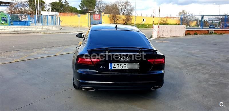 Negro Usado 2016 Audi A7 Sportback Utilitario | 24.900 € (Precio justo) - Imagen 1/4