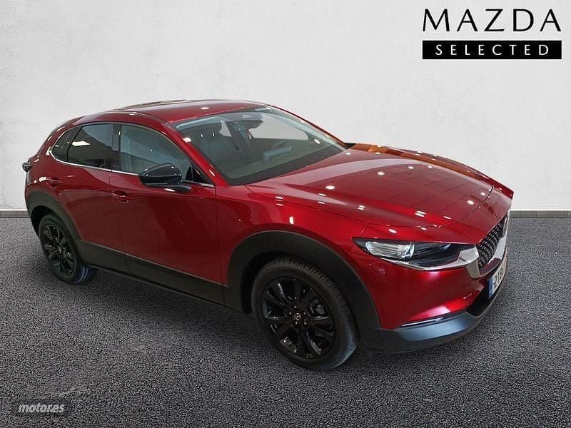 Rojo Usado 2024 Mazda CX-30 Homura-Line SUV | 27.900 € (Precio justo) - Imagen 1/4