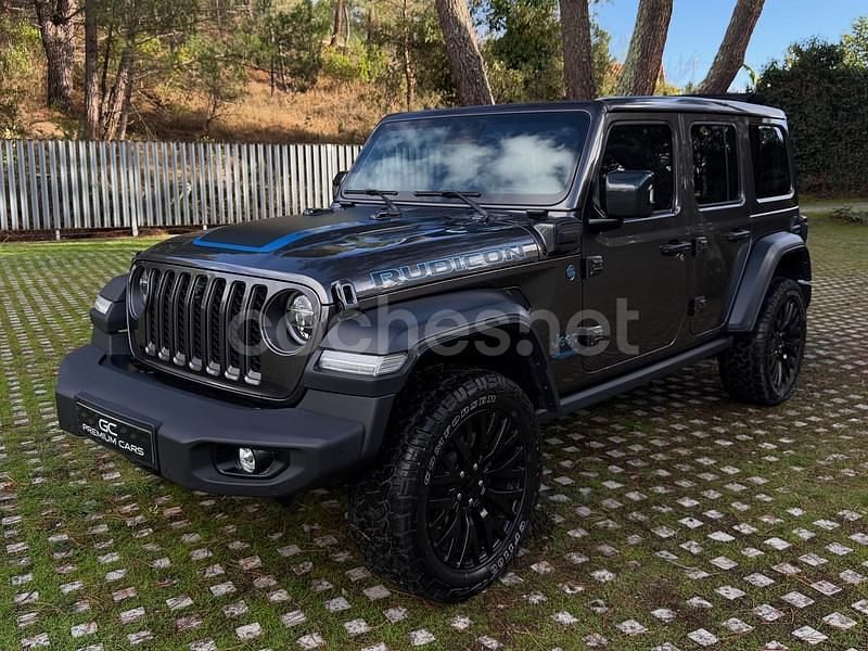 Gris / plata Usado 2023 Jeep Wrangler Rubicon SUV | 65.990 € (Caro) - Imagen 1/4