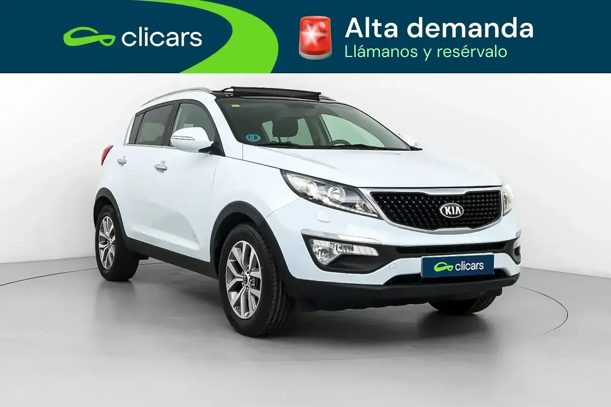 Usado Kia Sportage 115 CV (84 kW) 2016 Blanco SUV