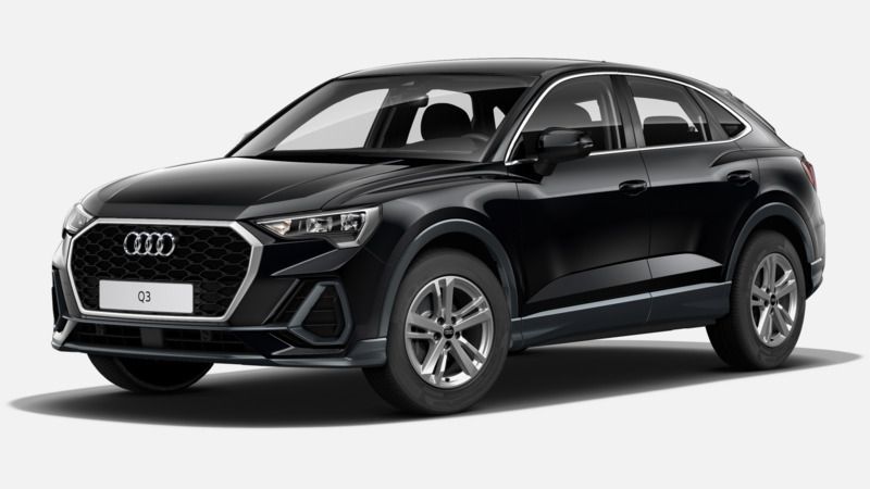 Negro Usado 2021 Audi Q3 Sportback Advanced Plus SUV | 37.300 € (Precio justo) - Imagen 1/4