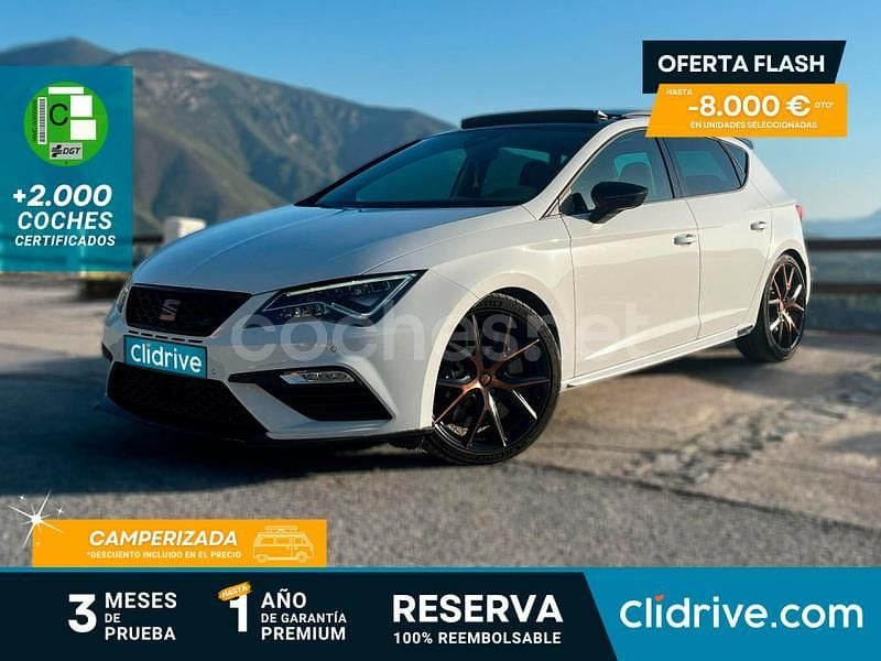 Blanco Usado 2020 Cupra Leon Berlina | 28.990 € (Precio justo) - Imagen 1/3