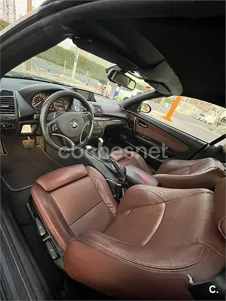 Usado BMW 123 Cabriolet Comfort Edition 204 CV (150 kW) 2009 Negro Descapotable