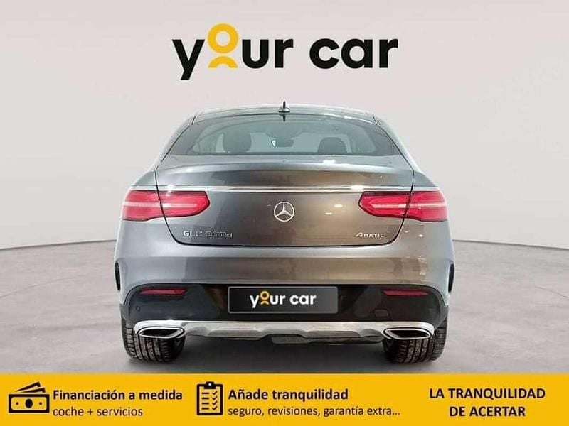 Usado Mercedes GLE350 258 CV (189 kW) 2017 Gris / plata Coupe