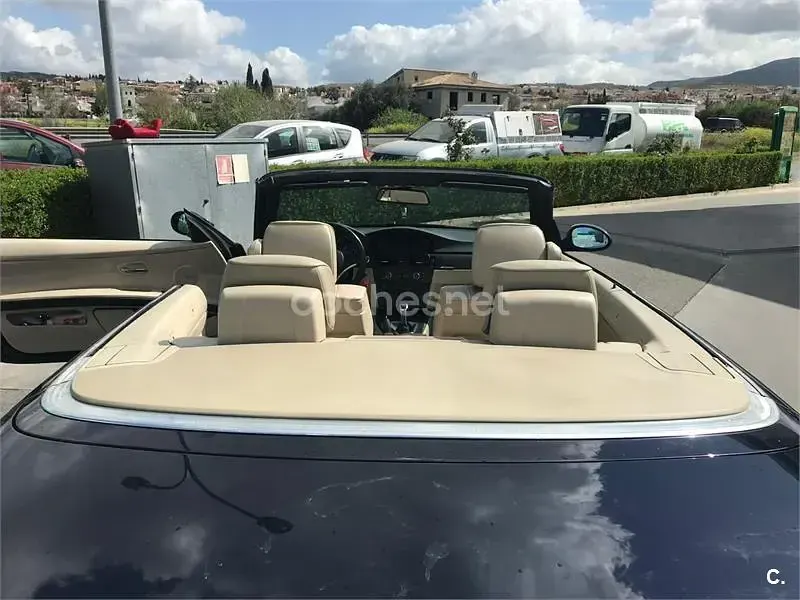 Usado BMW 320 Cabriolet 170 CV (125 kW) 2007 Azul Descapotable