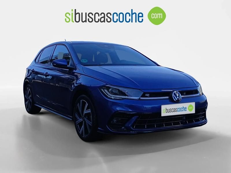 Usado VW Polo R-line 110 CV (80 kW) 2022 Azul Utilitario