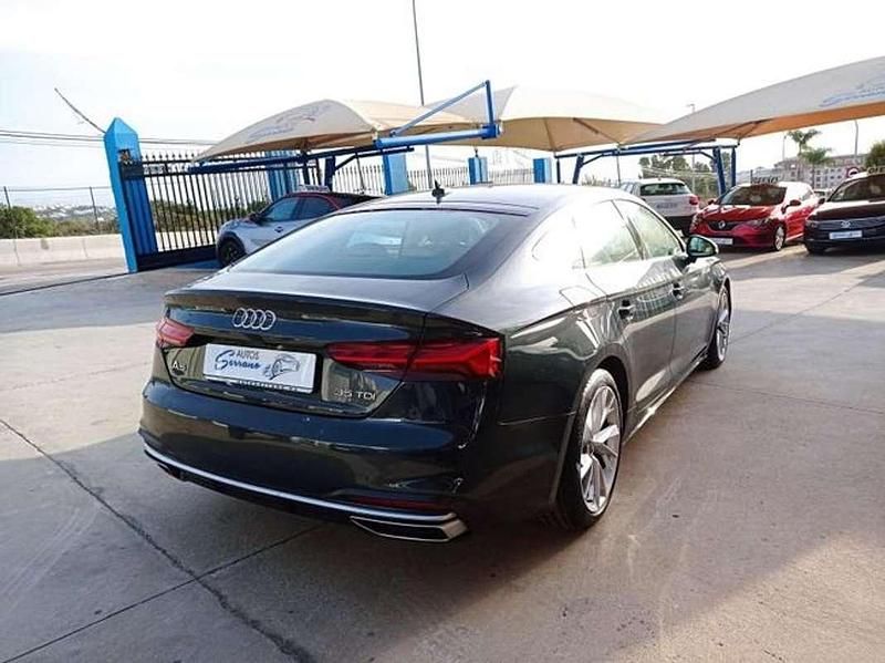 Usado Audi A5 Sportback Advanced 165 CV (121 kW) 2020 Negro Utilitario