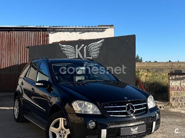Negro Usado 2006 Mercedes ML63 AMG AMG SUV | 14.999 € (Precio justo) - Imagen 1/4