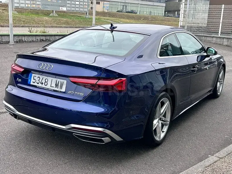 Usado Audi A5 S-Line 204 CV (150 kW) 2021 Azul Coupe