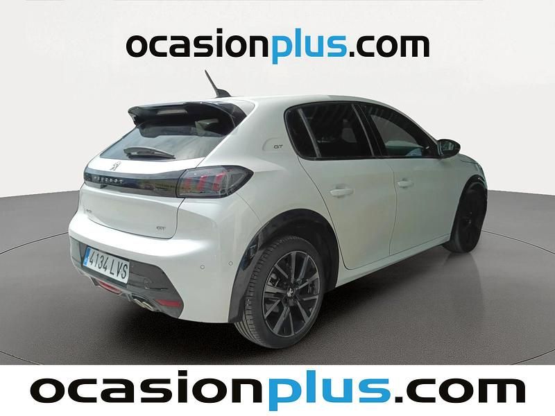Usado Peugeot 208 GT 131 CV (96 kW) 2021 Blanco Utilitario