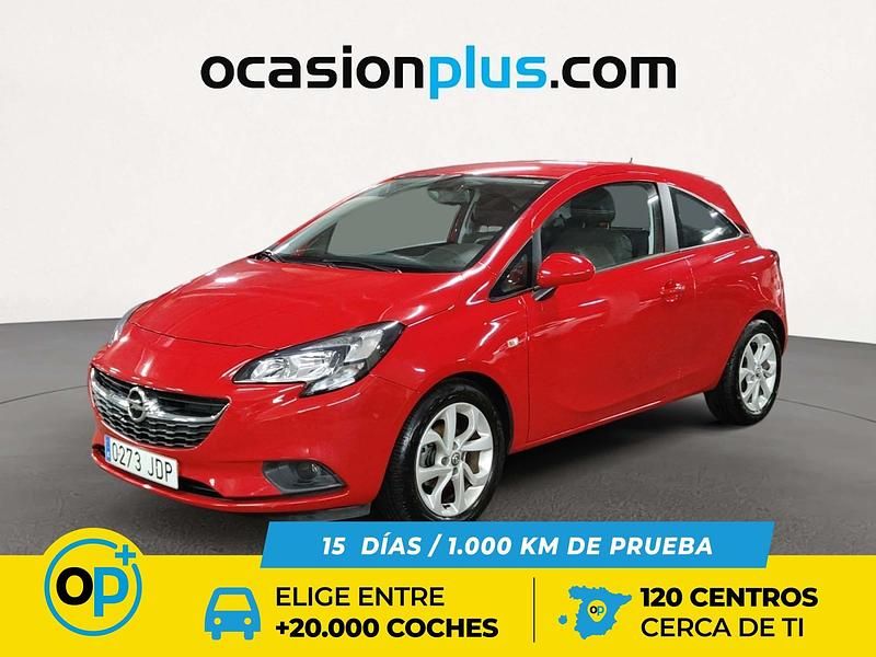 Usado Opel Corsa Selective 90 CV (66 kW) 2015 Rojo Utilitario