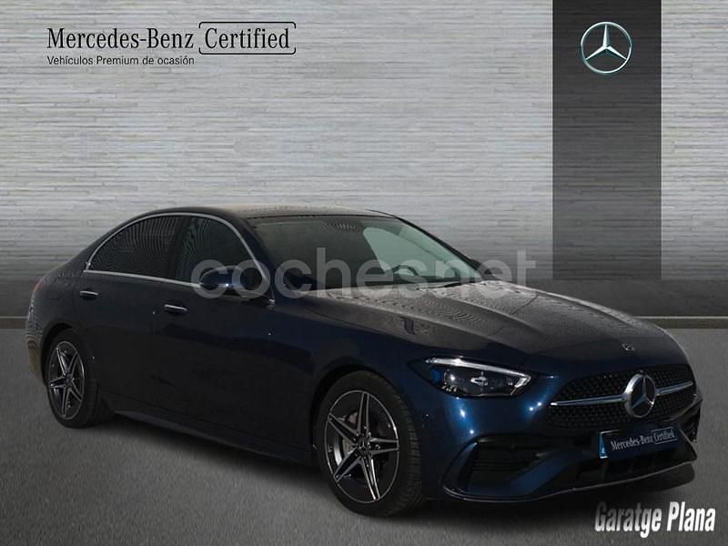 Usado Mercedes C200 163 CV (119 kW) 2025 Azul Berlina