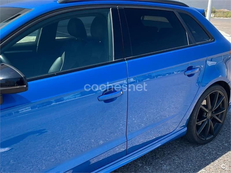 Usado Audi A3 150 CV (110 kW) 2017 Azul Berlina