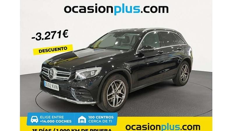 Negro Usado 2019 Mercedes GLC250 SUV | 32.719 € (Super precio) - Imagen 1/4