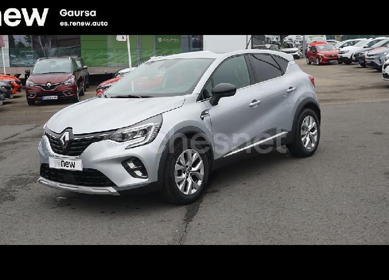 Gris / plata Usado 2021 Renault Captur Zen SUV | 19.900 € (Caro) - Imagen 1/4