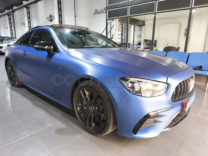 Usado Mercedes E53 AMG AMG 435 CV (319 kW) 2022 Azul Coupe