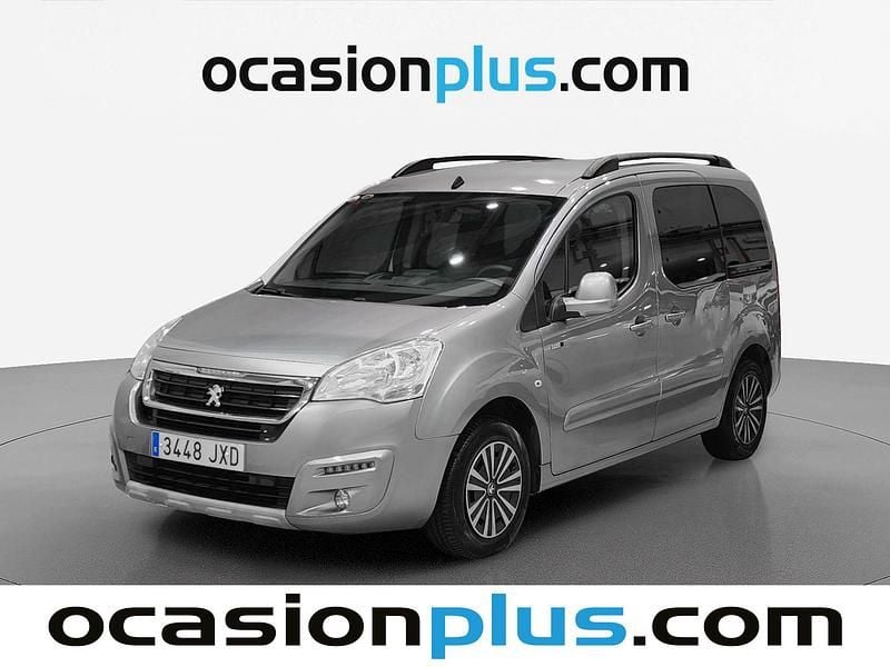 Usado Peugeot Partner Tepee Style 100 CV (73 kW) 2017 Gris Monovolumen