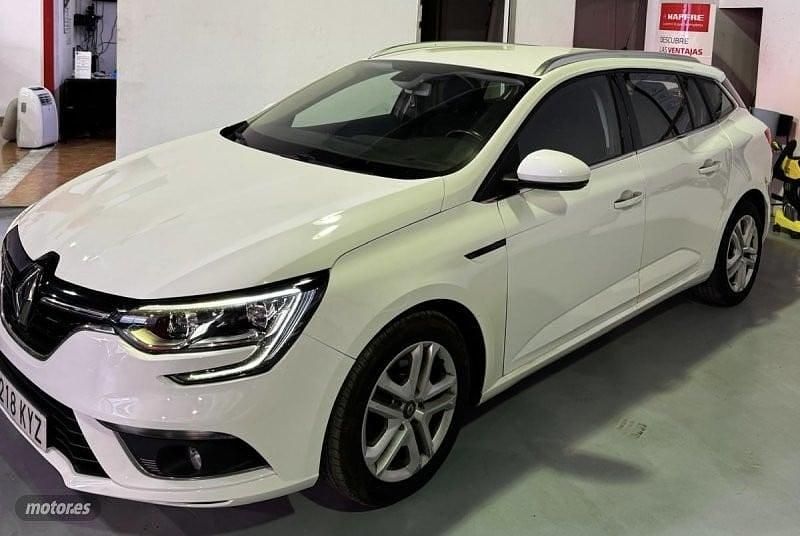 Blanco Usado 2019 Renault Mégane GrandTour Familiar | 10.900 € (Super precio) - Imagen 1/4