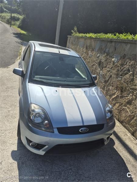 Azul Usado 2007 Ford Fiesta Sport Utilitario | 5900 € - Imagen 1/4