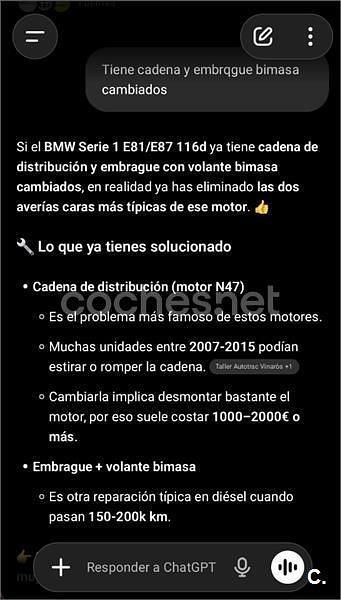 Usado BMW 116 115 CV (84 kW) 2009 Negro Utilitario