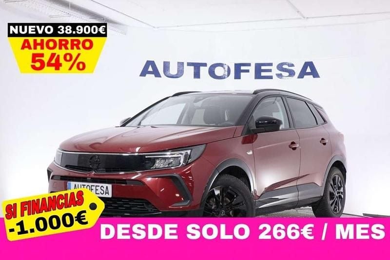 Rojo Usado 2022 Opel Grandland X GS Line SUV | 17.300 € (Buen precio) - Imagen 1/4