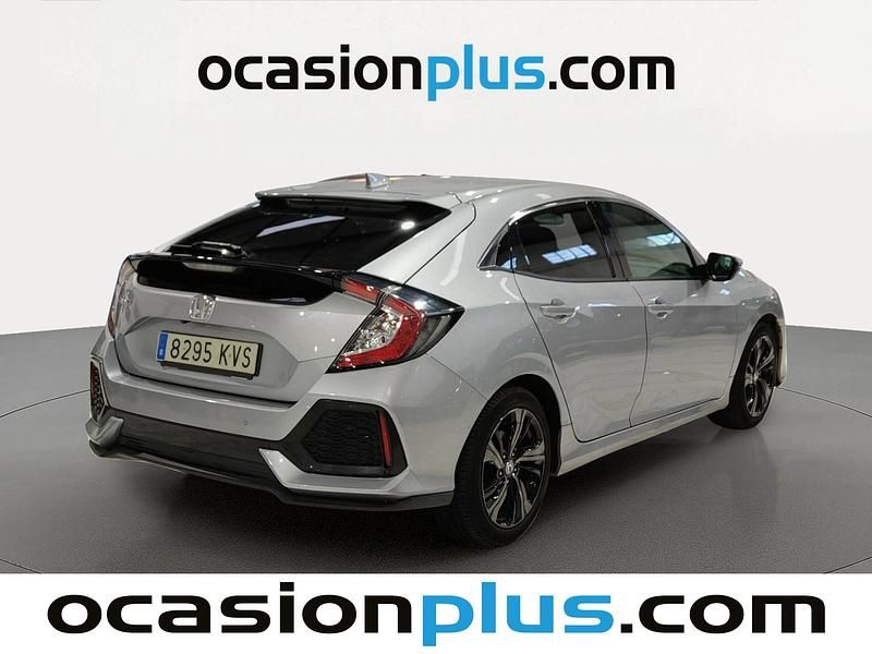 Usado Honda Civic Elegance 129 CV (94 kW) 2019 Gris Utilitario