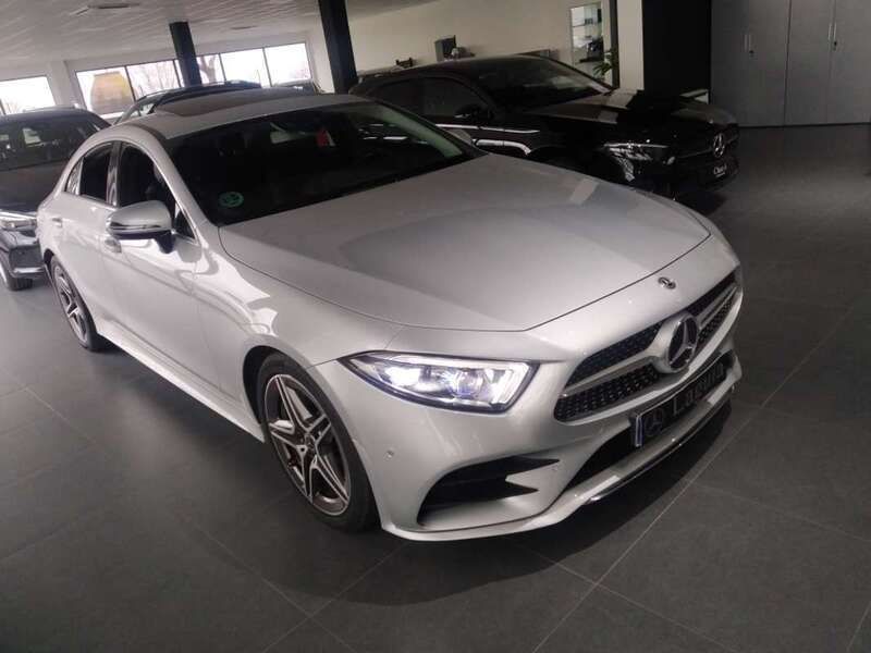 Plateado Usado 2019 Mercedes CLS300 Coupe | 42.500 € (Caro) - Imagen 1/4