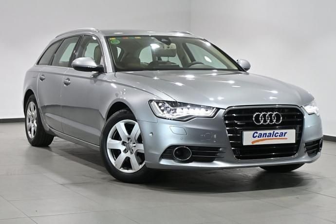 Usado Audi A6 204 CV (150 kW) 2014 Gris Familiar